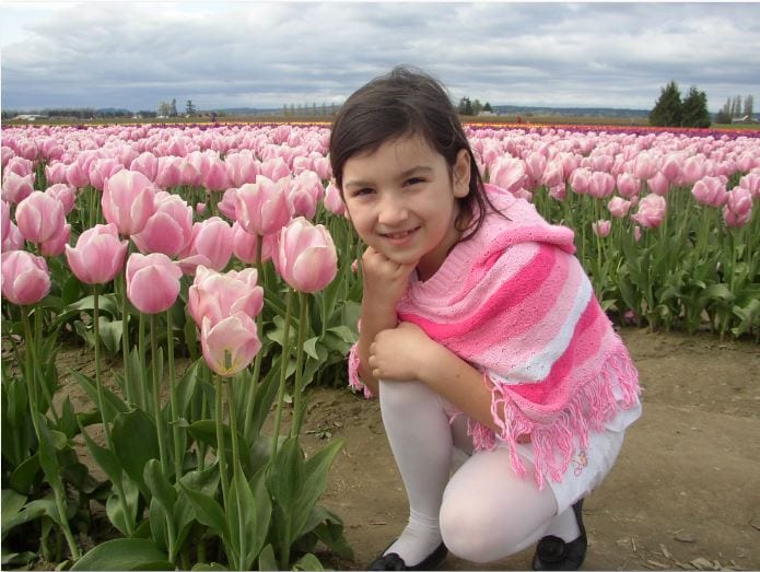 Skagit Valley Tulip fields in April