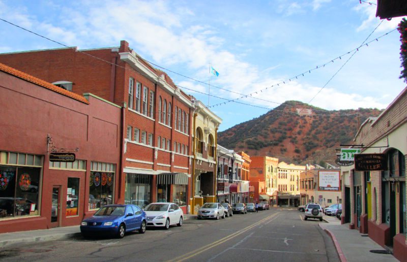 Bisbee, Arizona is known as the "Queen of the Copper Towns"