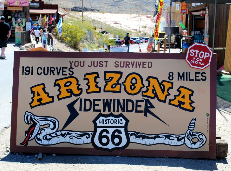Oatman is definitely one of the cool places to visit in Arizona, located on Route 66.
