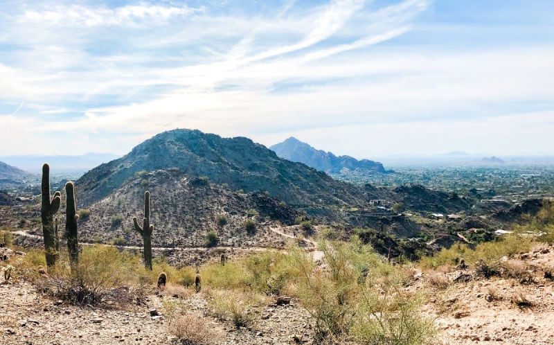 Camelback Mountain in Phoenix is one of the best things to see in Arizona.