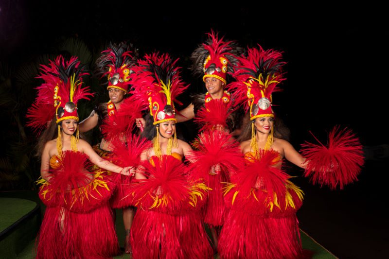 The costumes at Paradise Cove make it one of the best luaus in Oahu