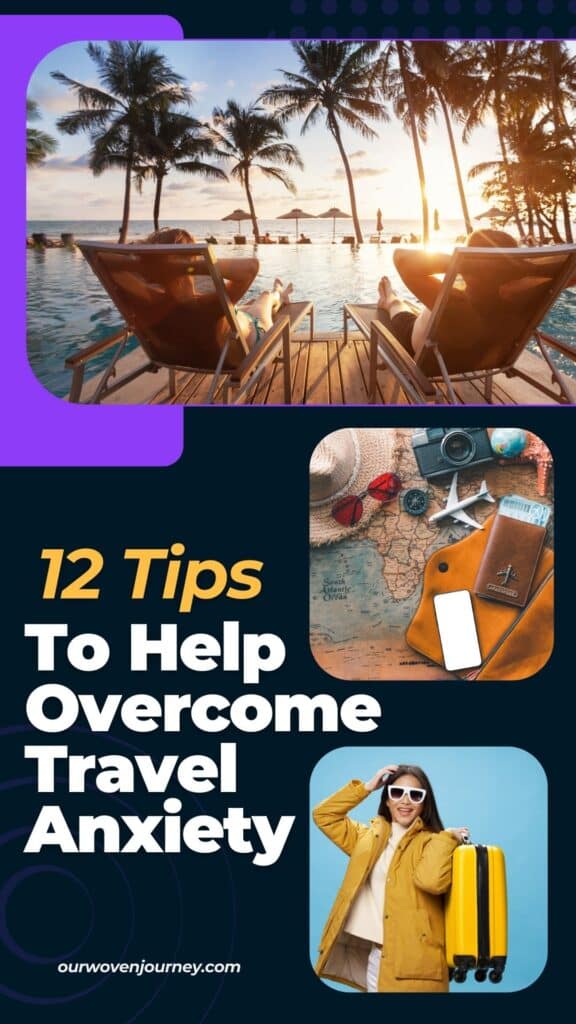Overcome Travel Anxiety Pin