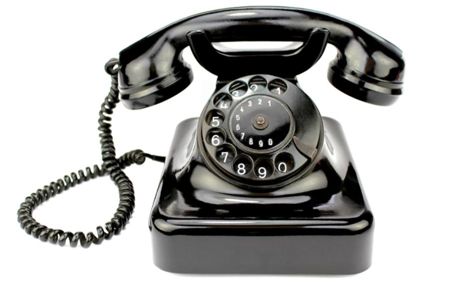 vintage rotary phone