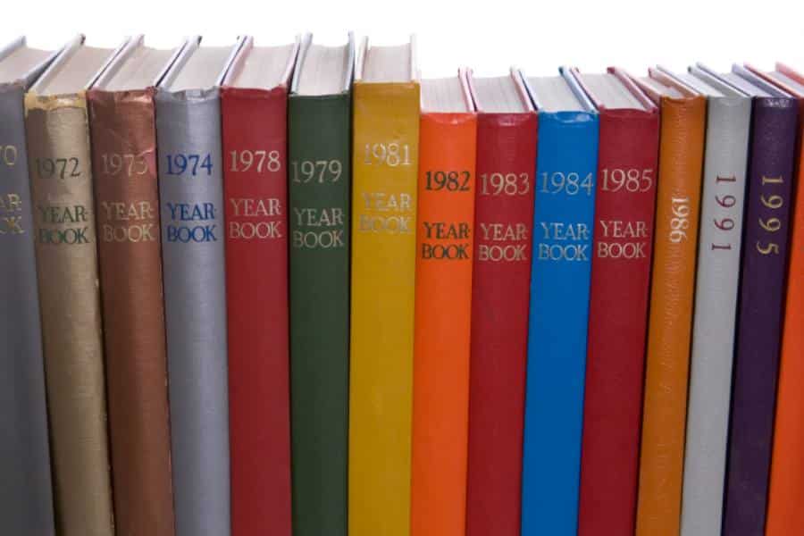 vintage yearbooks