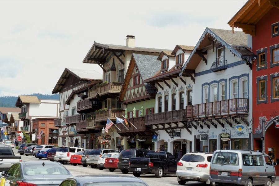 Leavenworth is a popular getaway from Seattle