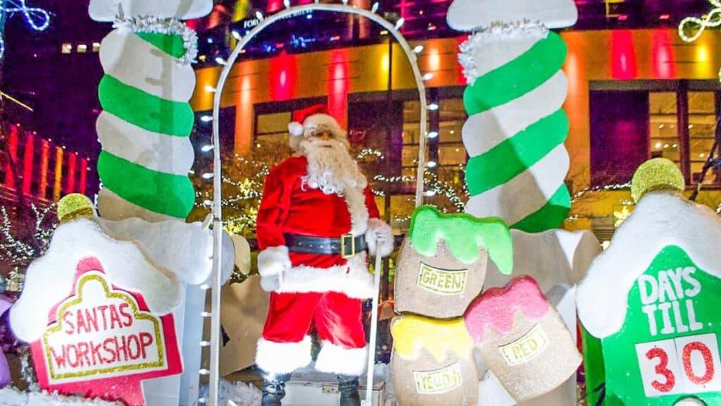 Santa at Snowflake Lane 2