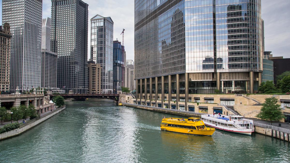 river in Chicago