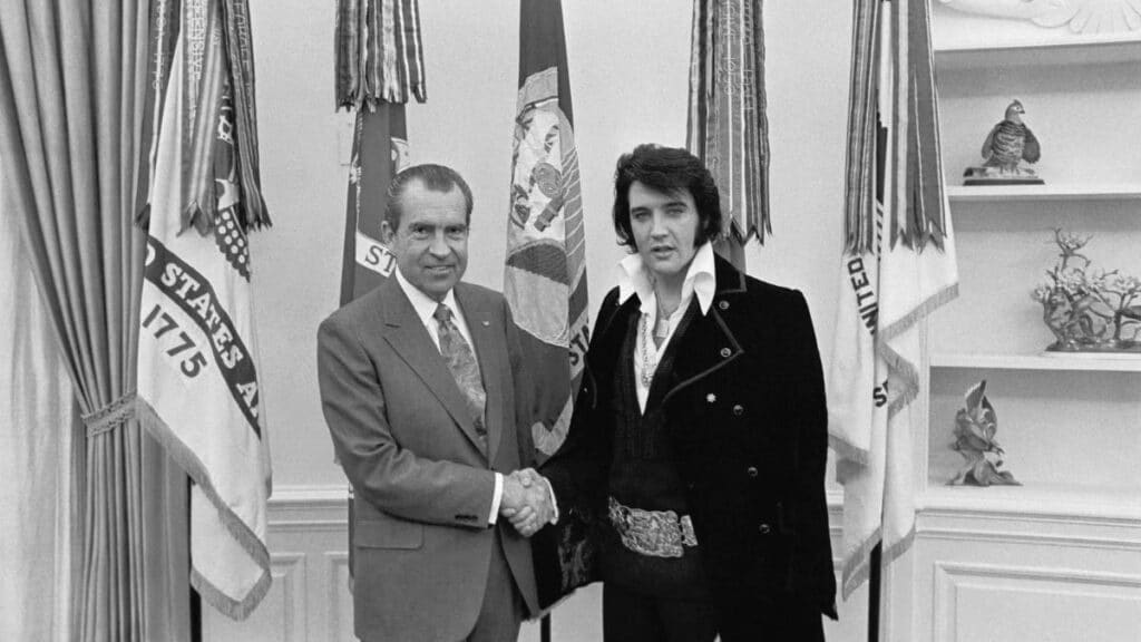 Elvis and Nixon