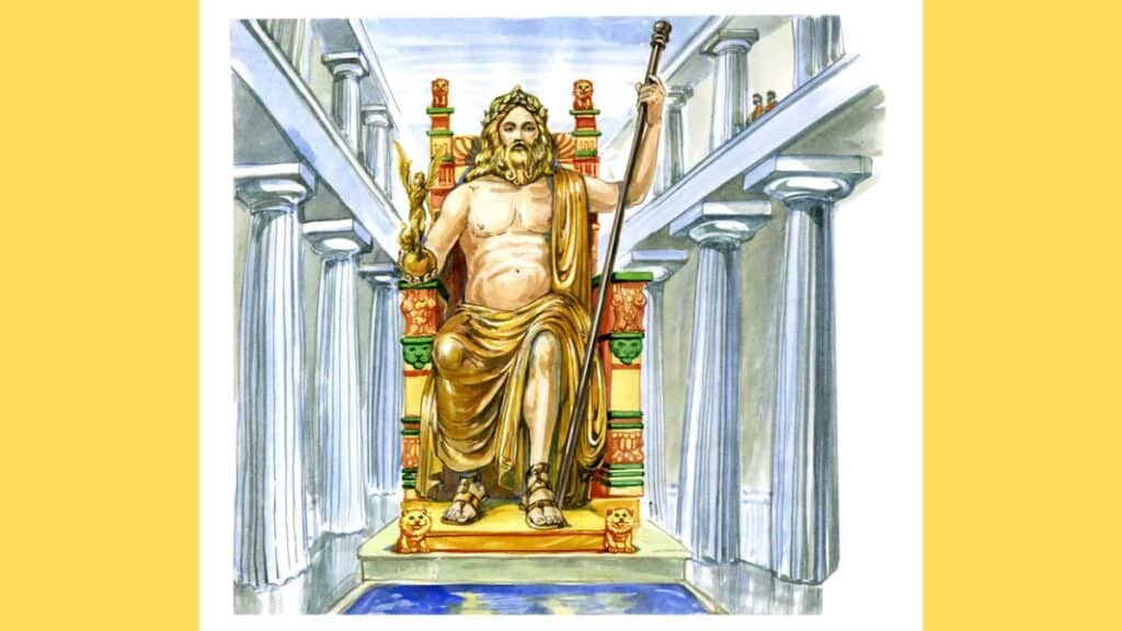 Statue of Zeus at Olympia