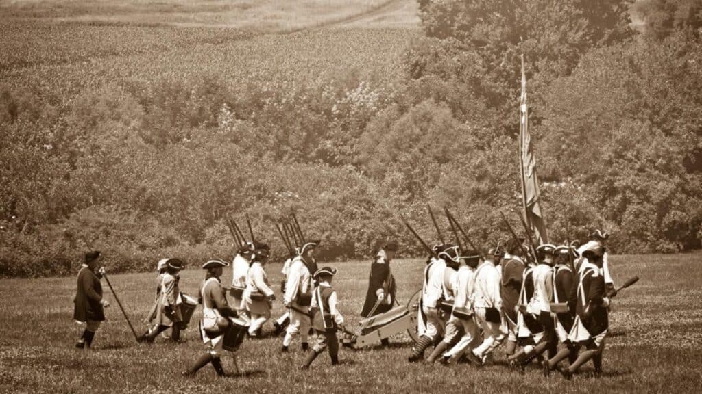 American Revolution battle