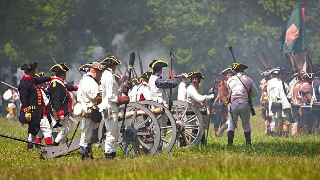 American Revolution battle