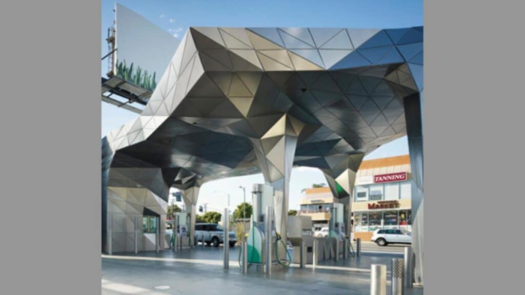 Helio House gas station