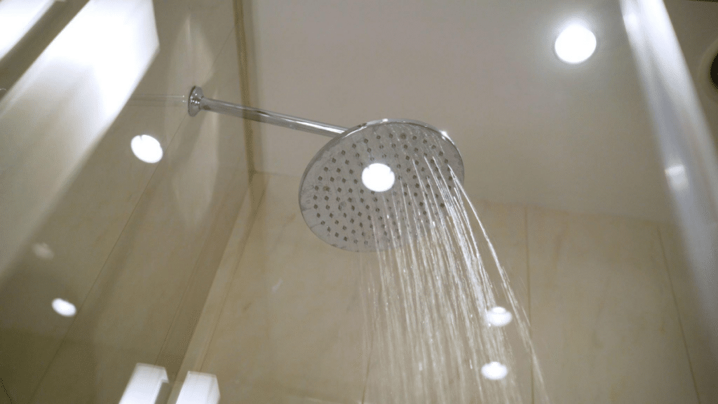 Showering