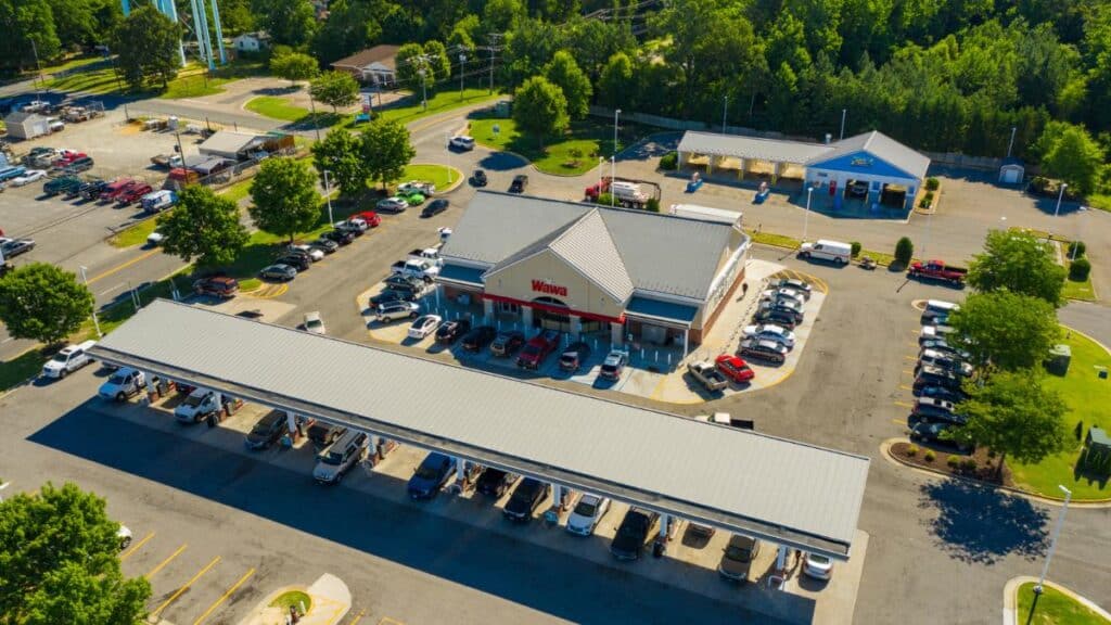 Wawa gas station 
