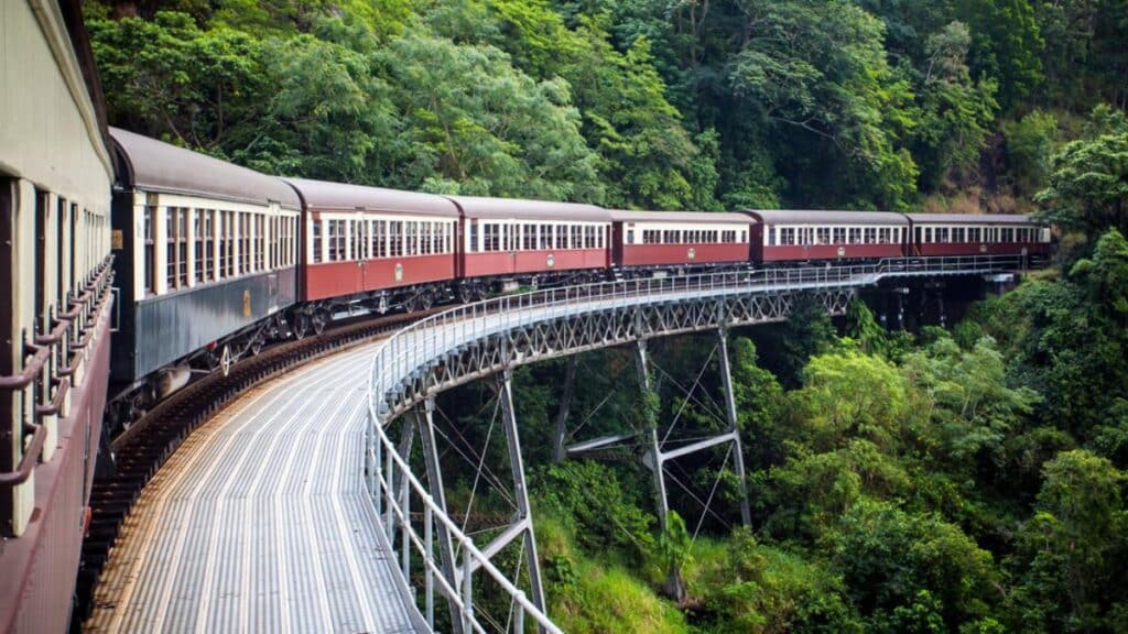 Cairns railway train