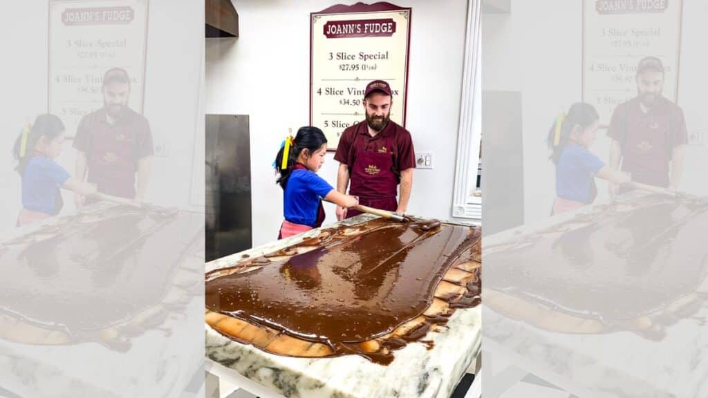 Joann's Fudge on Mackinac Island