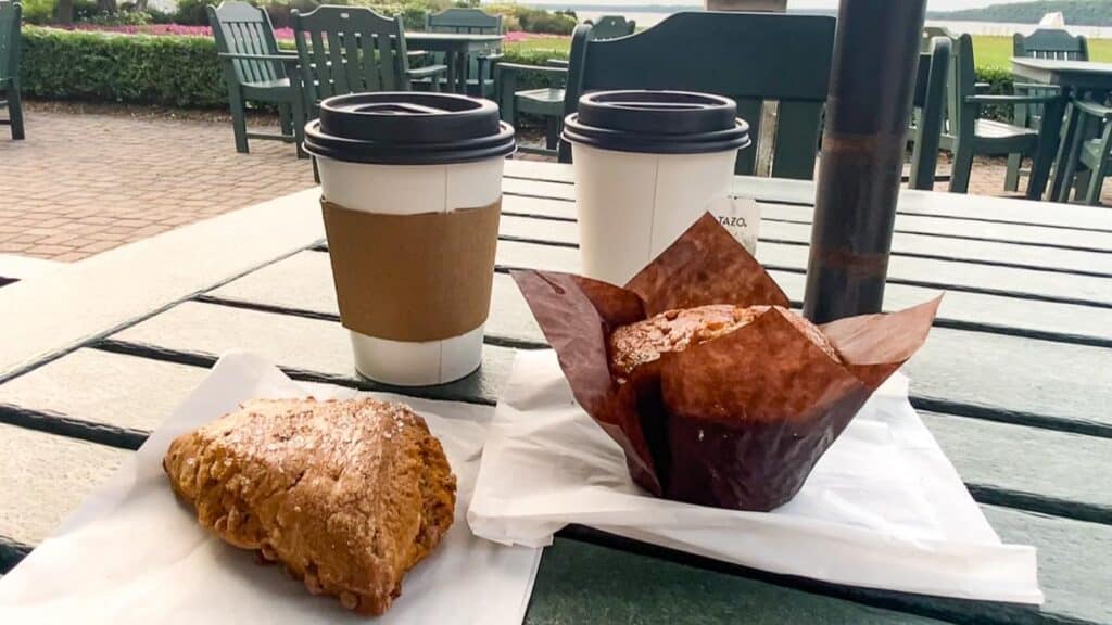 breakfast at Mission Point on Mackinac Island