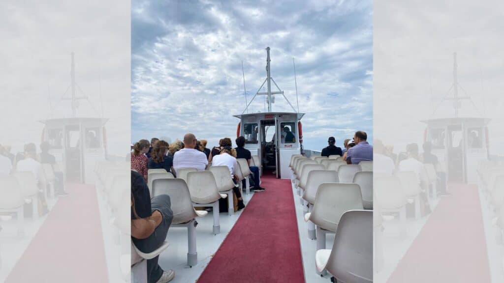 ferry to Mackinac Island