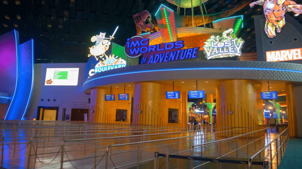 IMG worlds of adventure dubai