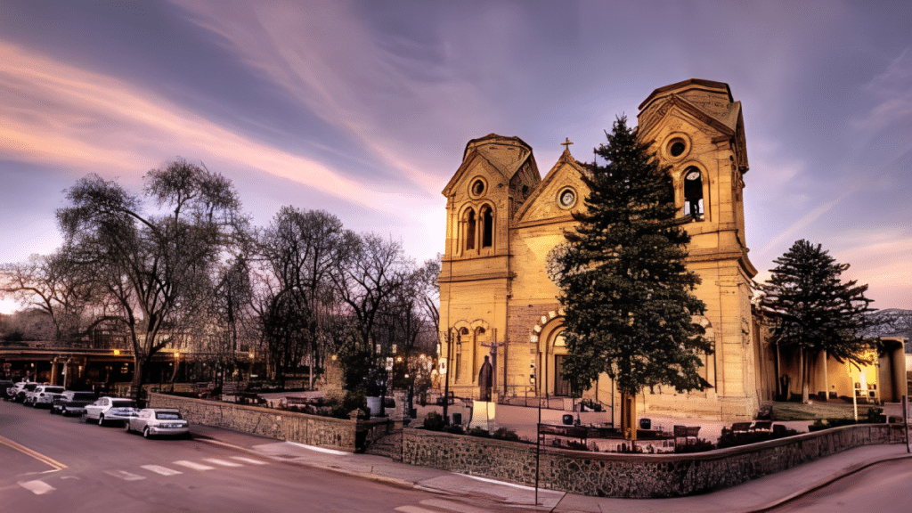 Cathedral Basilica of St Francis of Assisi in Santa Fe, New Mexico