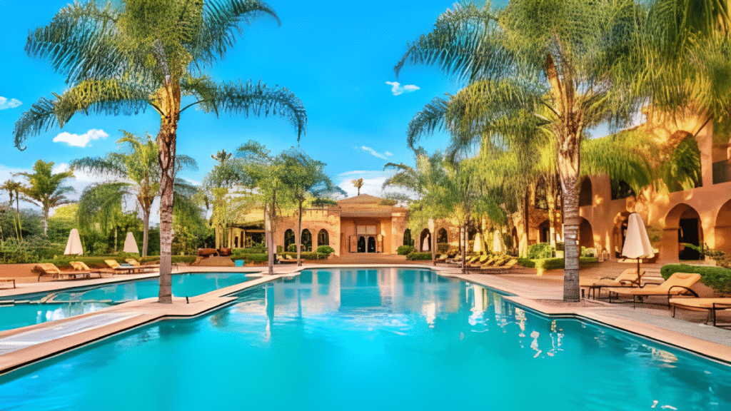 Lavish hotels in Marrakesh, Morocco