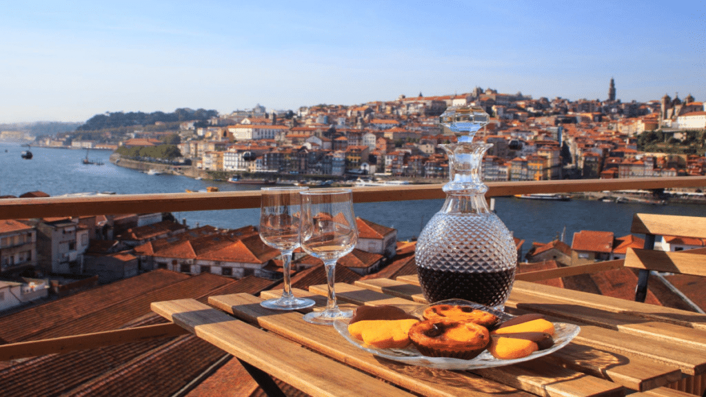 Port wine from Porto, Portugal
