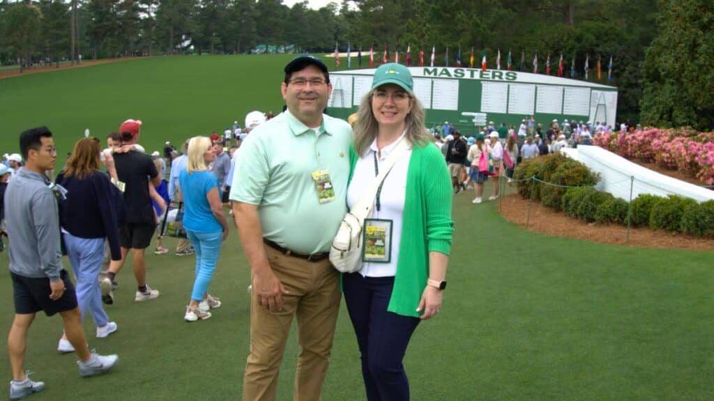 Rodney and Karee - Augusta National